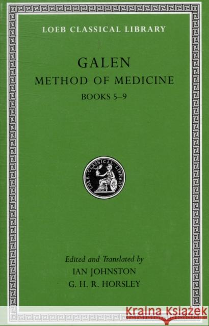 Method of Medicine Galen 9780674996793