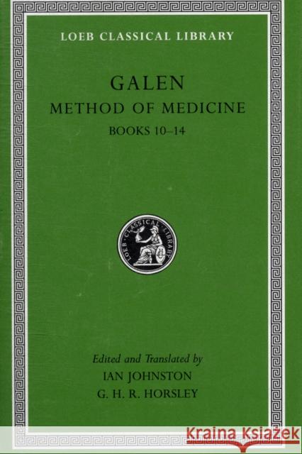 Method of Medicine Galen 9780674996809