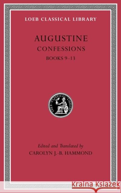 Confessions Augustine 9780674996939 Harvard University Press