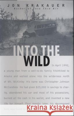 Into the Wild Jon Krakauer 9780679428503 Villard Books