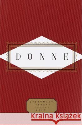 Donne: Poems: Introduction by Peter Washington Donne, John 9780679444671 Everyman's Library
