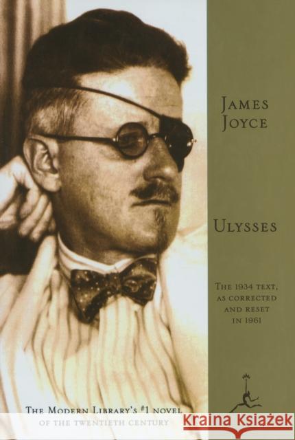 Ulysses James Joyce Morris L. Ernst 9780679600114 Modern Library