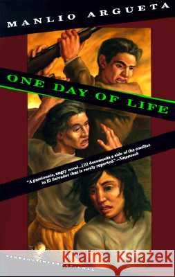 One Day of Life Manlio Argueta Bill Brow 9780679732433 Vintage Books USA