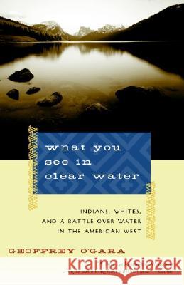 What You See in Clear Water: Indians, Whites, and a Battle Over Water in the American West Geoffrey O'Gara 9780679735823 Vintage Books USA
