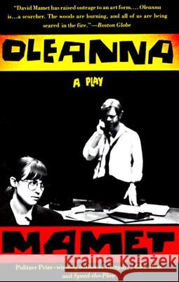 Oleanna: A Play David Mamet 9780679745365