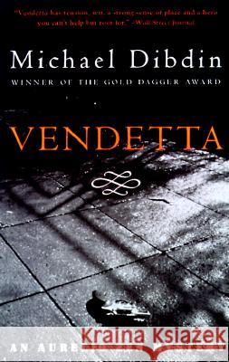 Vendetta: An Aurelio Zen Mystery Michael Dibdin 9780679768531 Vintage Books USA