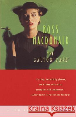 The Galton Case: A Lew Archer Novel Ross MacDonald 9780679768647 Vintage Books USA