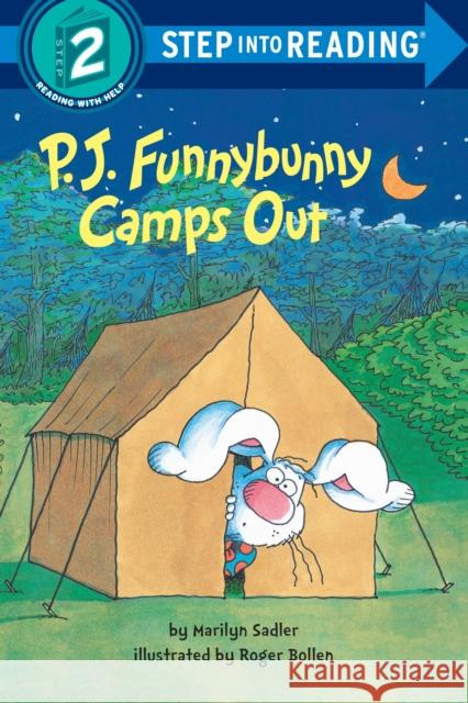 P.J. Funnybunny Camps Out : Step Into Reading 2 Marilyn Sadler Roger Bollen 9780679832690 