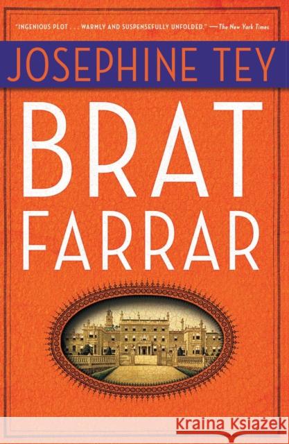 Brat Farrar Josephine Tey 9780684803852 Simon & Schuster