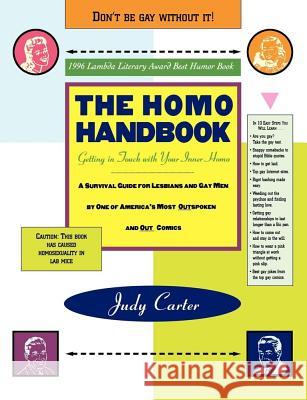 The Homo Handbook Carter, Judy 9780684813585 Simon & Schuster