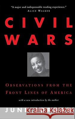 Civil Wars June Jordan 9780684814049 Simon & Schuster