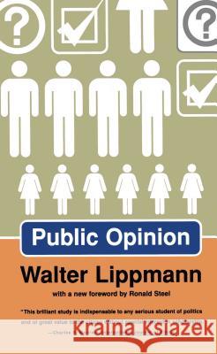 Public Opinion Walter Lippmann 9780684833279 Simon & Schuster