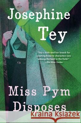 Miss Pym Disposes Josephine Tey Robert Barnard 9780684847511 Touchstone Books