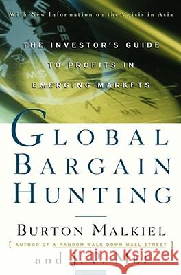 Global Bargain Hunting Malkiel and Mei 9780684848082 Simon & Schuster