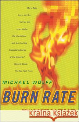 Burn Rate: How I Survived the Gold Rush Years on the Internet Michael Wolff 9780684856216 Simon & Schuster