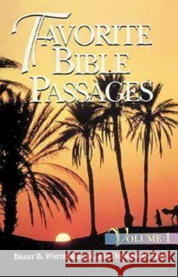 Favorite Bible Passages Volume 1 Student Whitehead, Brady 9780687071999 Abingdon Press