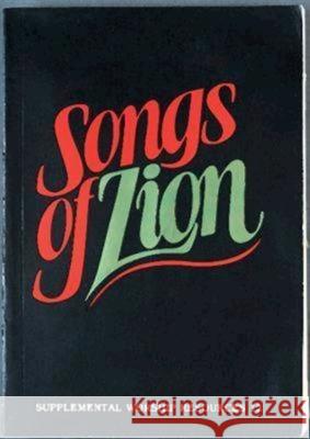 Songs of Zion J. Jefferson Cleveland 9780687391202 Abingdon Press