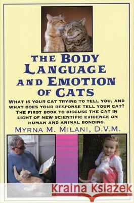 Cats Body Language Myrna Milani 9780688128401 Harper Paperbacks