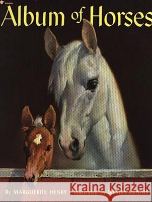 Album of Horses Marguerite Henry Wesley Dennis 9780689717093 Aladdin Paperbacks