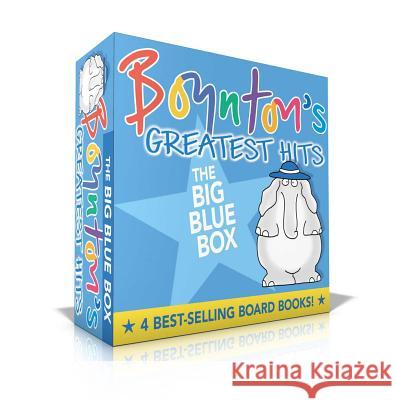 Boynton's Greatest Hits the Big Blue Box (Boxed Set): Moo, Baa, La La La!; A to Z; Doggies; Blue Hat, Green Hat Boynton, Sandra 9780689823220 Little Simon