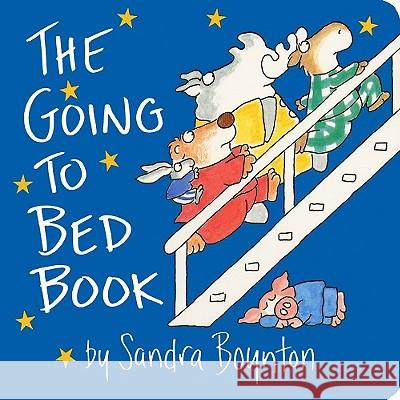 The Going to Bed Book: Oversized Lap Board Book Boynton, Sandra 9780689870286 Little Simon