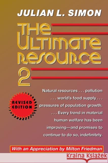 The Ultimate Resource 2 Julian L. Simon 9780691003818