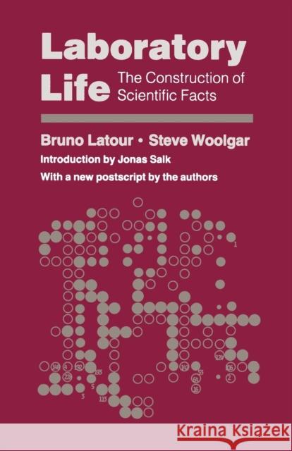 Laboratory Life: The Construction of Scientific Facts LaTour, Bruno 9780691028323