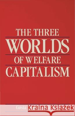 The Three Worlds of Welfare Capitalism Gosta Esping-Andersen Gsta Esping-Andersen 9780691028576 Princeton Book Company Publishers