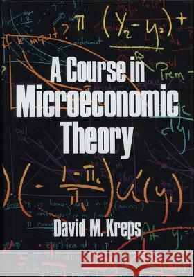 A Course in Microeconomic Theory David M. Kreps 9780691042640 Princeton Book Company Publishers