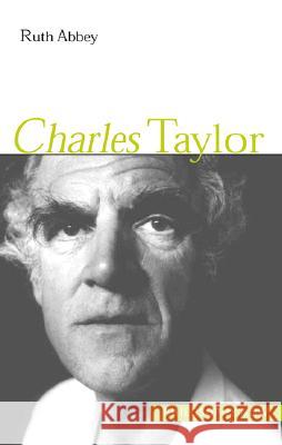 Charles Taylor Ruth Abbey 9780691057149 Princeton University Press