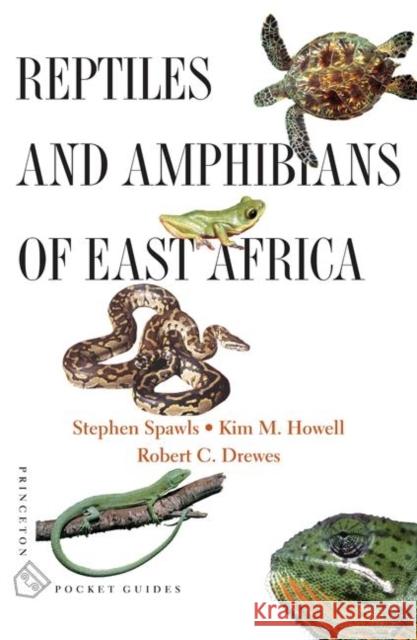 Reptiles and Amphibians of East Africa Stephen Spawls Kim Howell Robert C. Drewes 9780691128849 