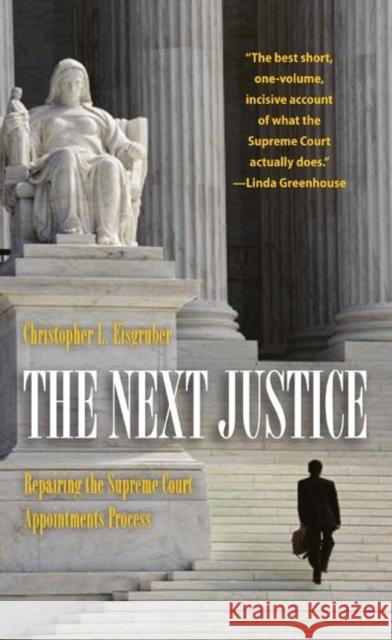 The Next Justice: Repairing the Supreme Court Appointments Process Eisgruber, Christopher L. 9780691143521