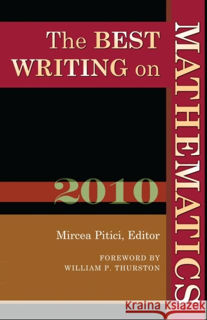 The Best Writing on Mathematics Pitici, Mircea 9780691148410 0