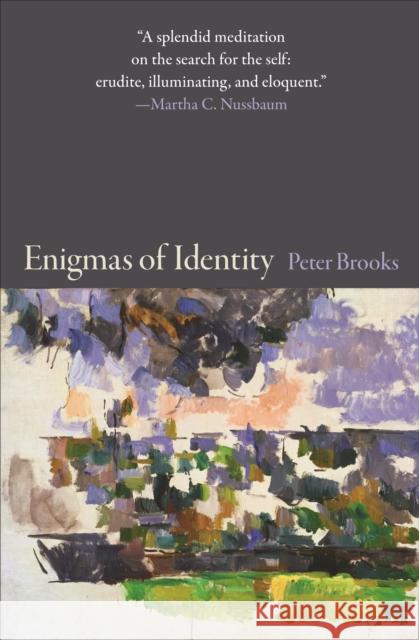 Enigmas of Identity Peter Brooks 9780691159539