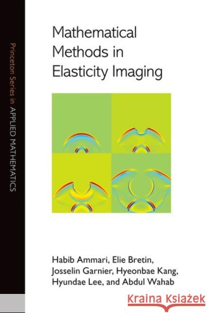 Mathematical Methods in Elasticity Imaging Ammari, Habib; Bretin, Elie; Garnier, Josselin 9780691165318