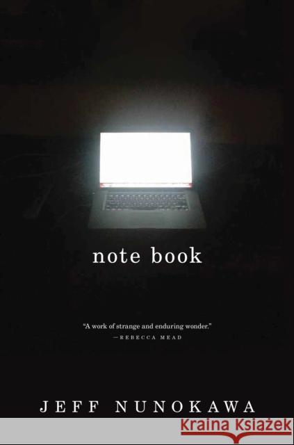 Note Book Nunokawa, Jeff 9780691166490 John Wiley & Sons