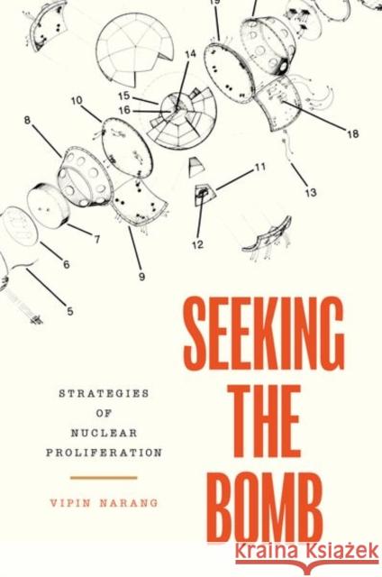Seeking the Bomb: Strategies of Nuclear Proliferation Vipin Narang 9780691172613 Princeton University Press