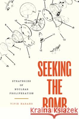 Seeking the Bomb: Strategies of Nuclear Proliferation Vipin Narang 9780691172620 Princeton University Press