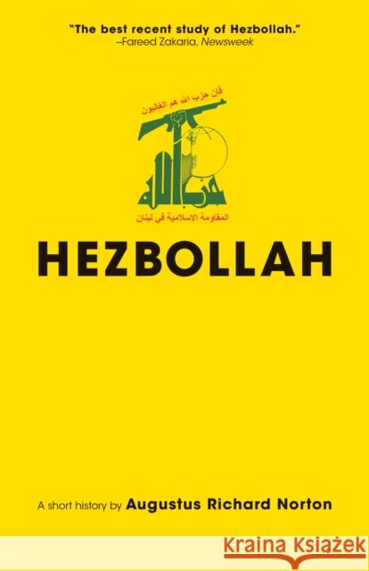 Hezbollah: A Short History | Updated and Expanded Third Edition Augustus Richard Norton 9780691180885