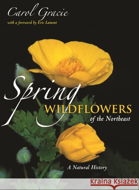Spring Wildflowers of the Northeast: A Natural History Carol Gracie Eric Lamont 9780691199535 Princeton University Press