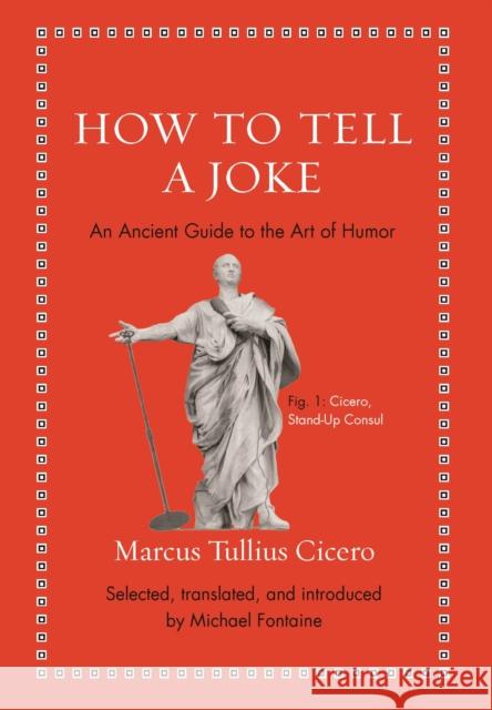 How to Tell a Joke: An Ancient Guide to the Art of Humor Marcus Tullius Cicero Michael Fontaine 9780691206165