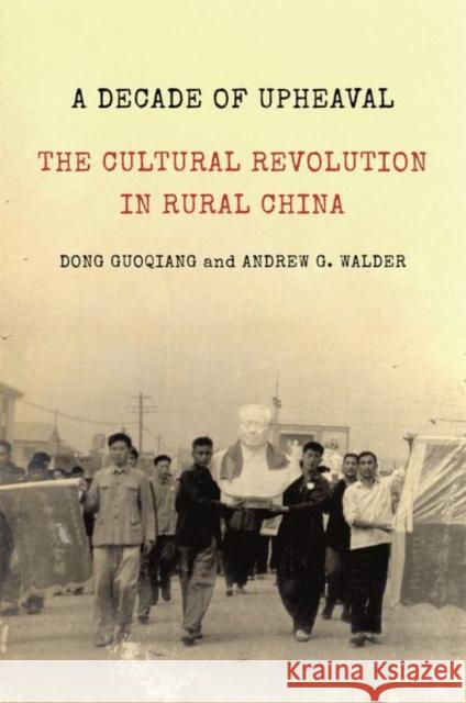 A Decade of Upheaval: The Cultural Revolution in Rural China Andrew G. Walder Dong Guoqiang 9780691213217