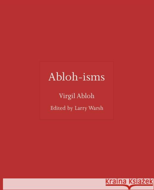 Abloh-isms Virgil Abloh 9780691213798 Princeton University Press