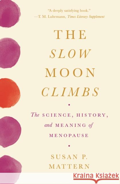 The Slow Moon Climbs: The Science, History, and Meaning of Menopause Susan Mattern 9780691216720