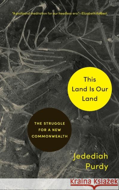 This Land Is Our Land: The Struggle for a New Commonwealth Jedediah Purdy 9780691216799 Princeton University Press