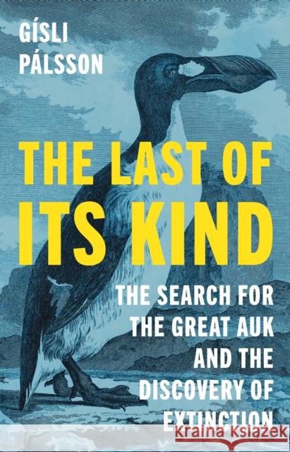 The Last of Its Kind: The Search for the Great Auk and the Discovery of Extinction Gisli Palsson 9780691230986 Princeton University Press