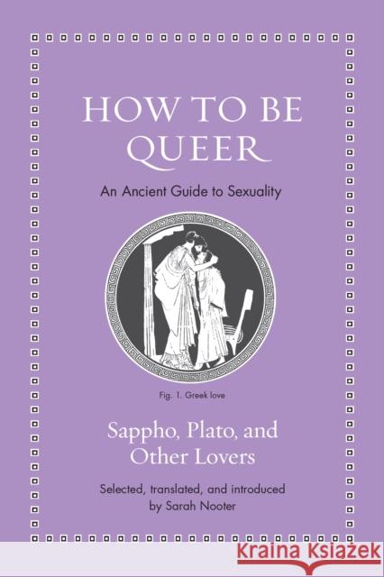How to Be Queer: An Ancient Guide to Sexuality  9780691248615 Princeton University Press