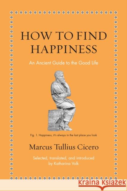How to Find Happiness: An Ancient Guide to the Good Life Marcus Tullius Cicero 9780691263397 Princeton University Press