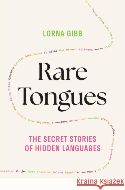 Rare Tongues: The Secret Stories of Hidden Languages  9780691274171 Princeton University Press