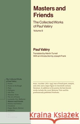 Masters and Friends Paul Valery 9780691293332